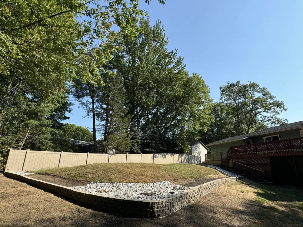 Trusted residential landscaping with custom design in Muskegon, MI by Mickelson Lawn Care & More