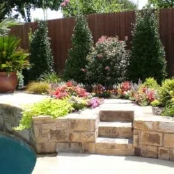 Affordable landscape design in Bedford, TX by Mid Cities Irrigation