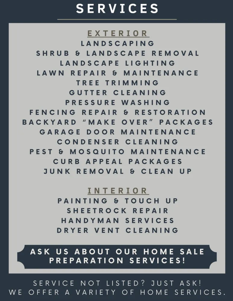 Trusted residential landscaping in Port Neches, TX - Mid County Home Services