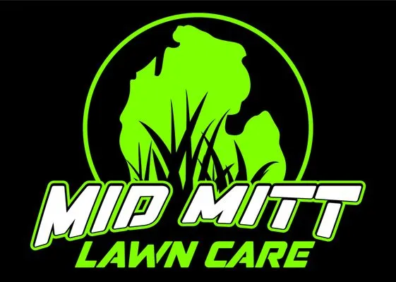 Mid Mitt Lawn Care Logo