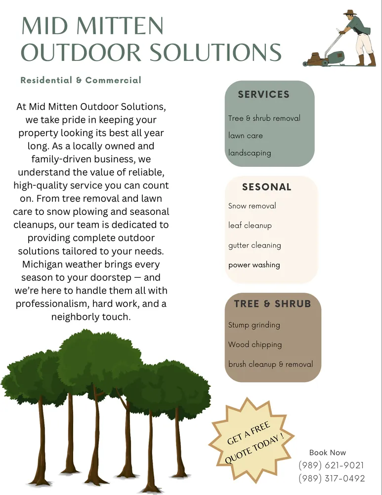 Trusted landscape installation experts serving Mount Pleasant, MI - Mid Mitten Outdoor Solutions