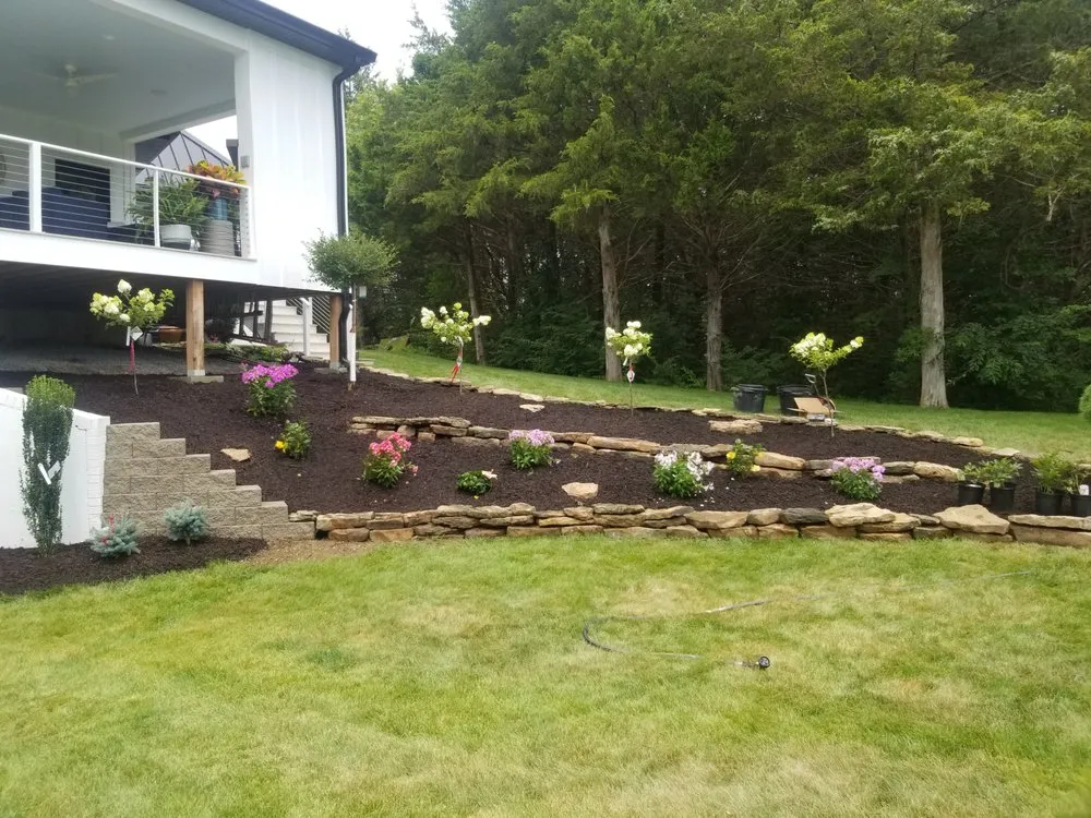 Custom landscape installation near you across Hartsburg, MO - Mid-Mo Irrgation And Lawns