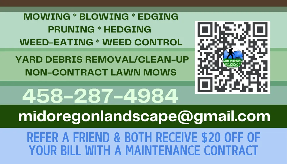 Expert lawn mowing service experts serving Bend, OR - Mid Oregon Landscape Maintenance