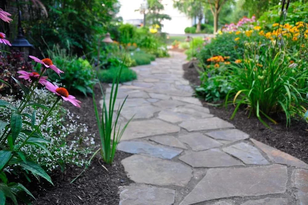 Custom landscaping services for residential properties in Franklin, TN by Mid South Mulch & Outdoor Services