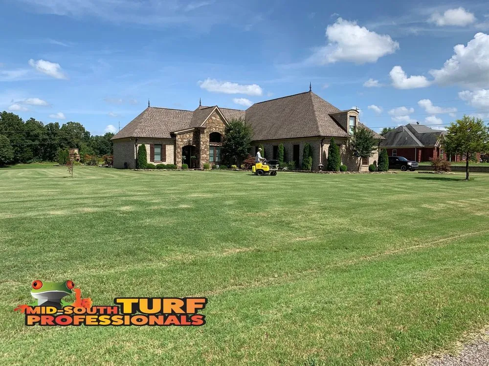 Top-rated landscape design for homes in Oakland, TN by Mid-South Turf Professionals