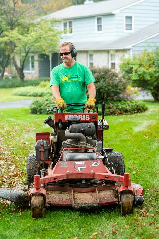 Trusted landscape design for residential properties in Langhorne, PA by Midas Touch Landscaping