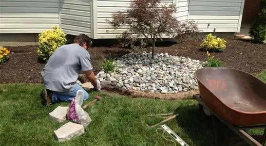 Custom lawn mowing service with custom design across South River, NJ - Middlesex Lawn & Landscaping