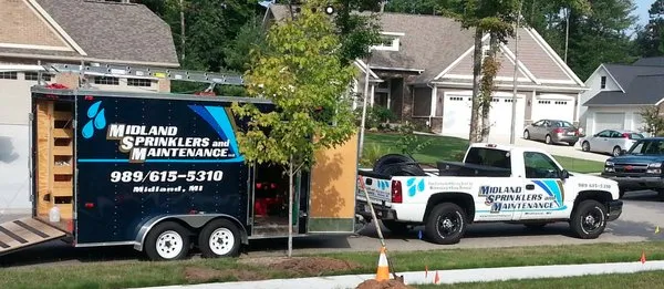 Midland Sprinklers And Maintenance Logo