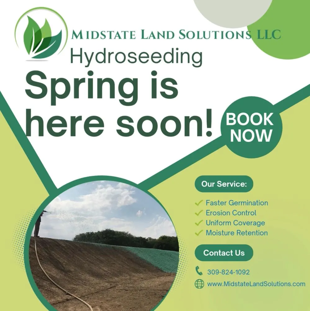 Trusted lawn care service experts serving Bloomington, IL - Midstate Land Solutions