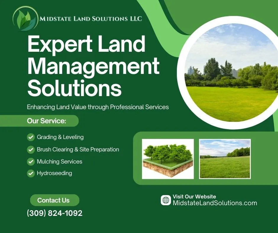 Trusted yard maintenance near you in Bloomington, IL by Midstate Land Solutions