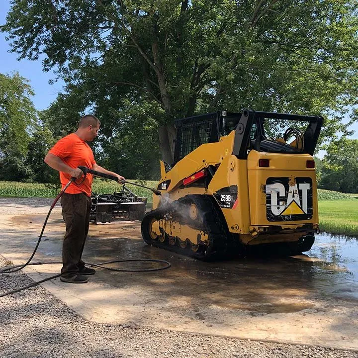 Affordable yard maintenance in Bloomington, IL by Midstate Land Solutions