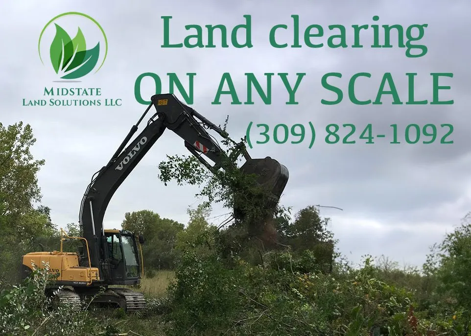 Custom lawn mowing service experts serving Bloomington, IL - Midstate Land Solutions