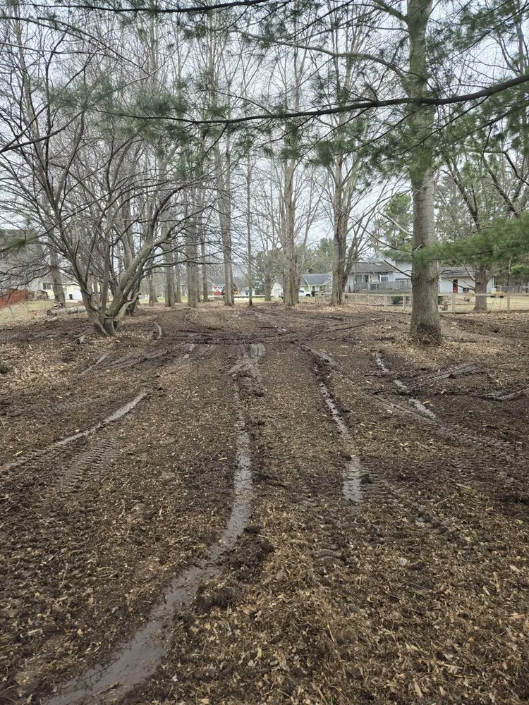 Custom residential landscaping in Willard, WI by Midstate Services