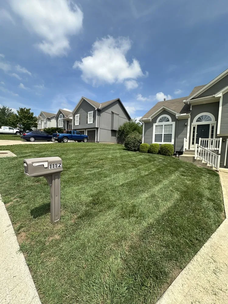 Expert garden landscaping for residential properties in Grain Valley, MO by Midwest Green Worx