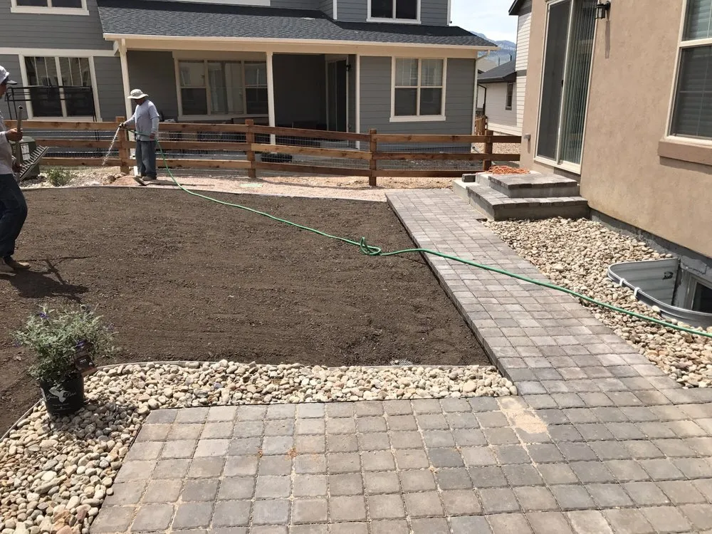 Custom lawn care service with custom design in Arvada, CO by Midwest Landscape & Sprinkler