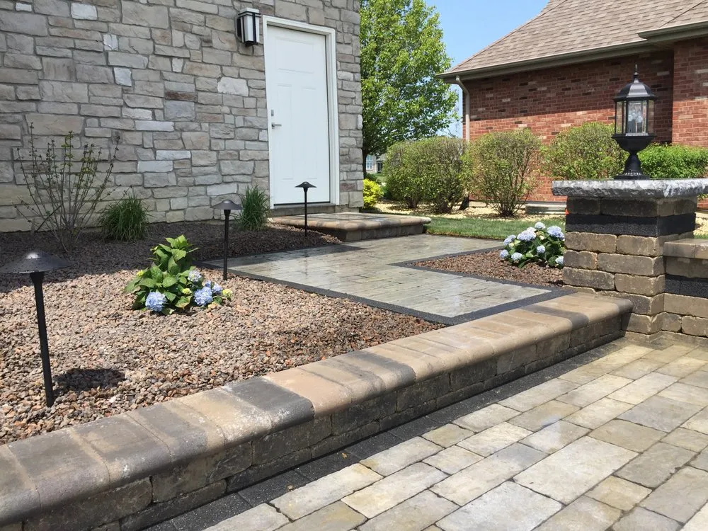 Custom landscaping services in Saint John, IN by Midwest Landscape Specialists
