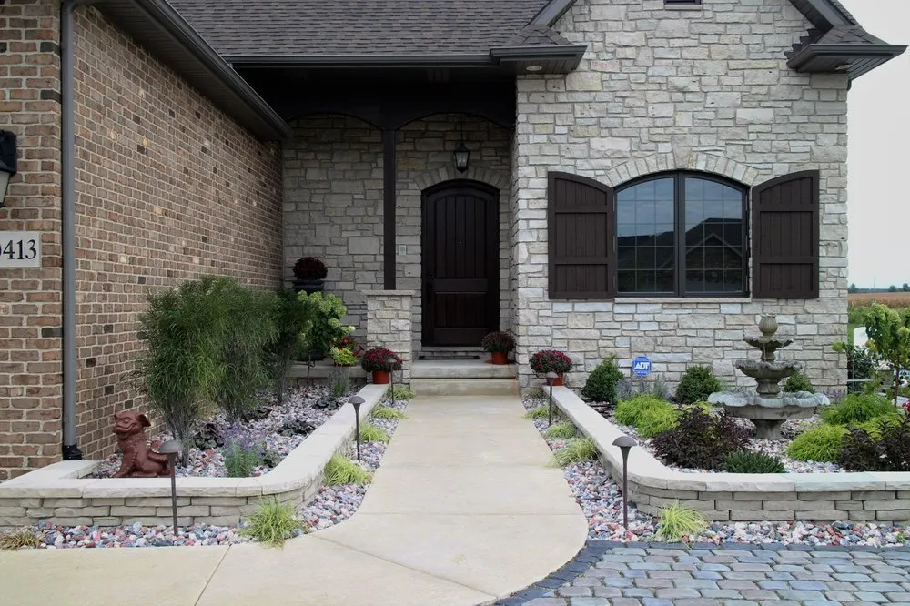 Professional yard maintenance in Saint John, IN by Midwest Landscape Specialists