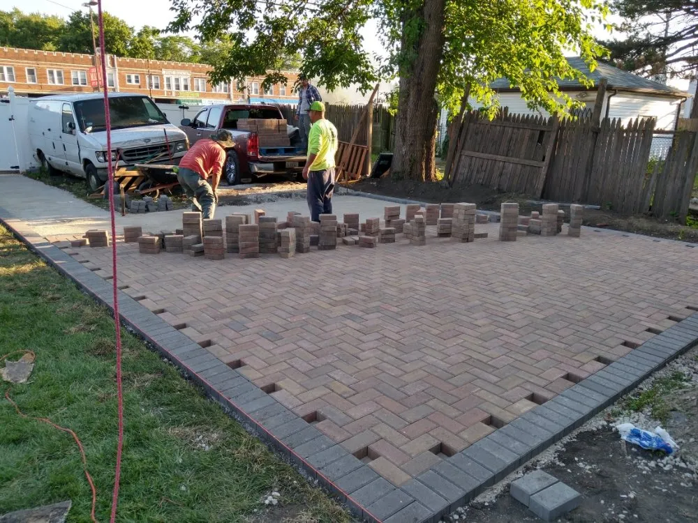 Professional yard maintenance for residential properties in Chicago, IL by Midwest Landscaping & Demolition