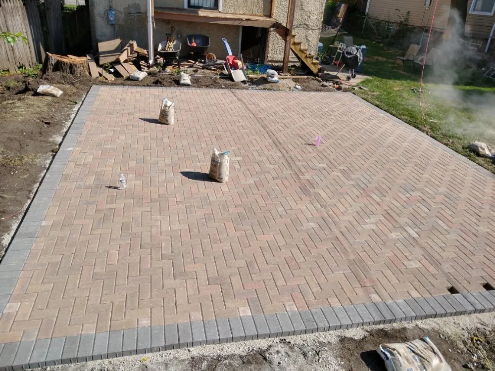 Local landscape installation for residential properties in Chicago, IL by Midwest Landscaping & Demolition