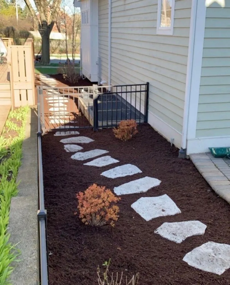 Professional landscape installation for beautiful yards across Downers Grove, IL - Midwest Landscaping