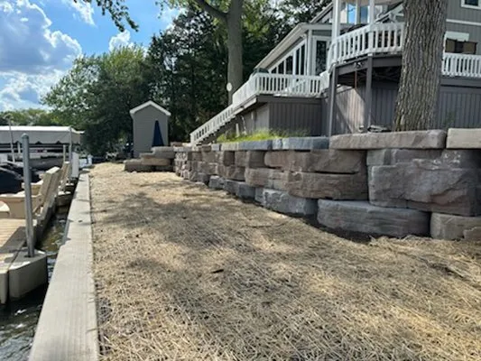 Local outdoor landscaping in Crown Point, IN by Midwest Marine - Waterfront Construction