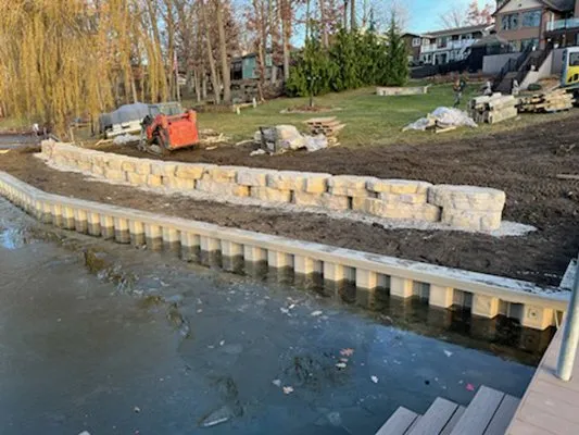 Trusted landscape installation in Crown Point, IN by Midwest Marine - Waterfront Construction