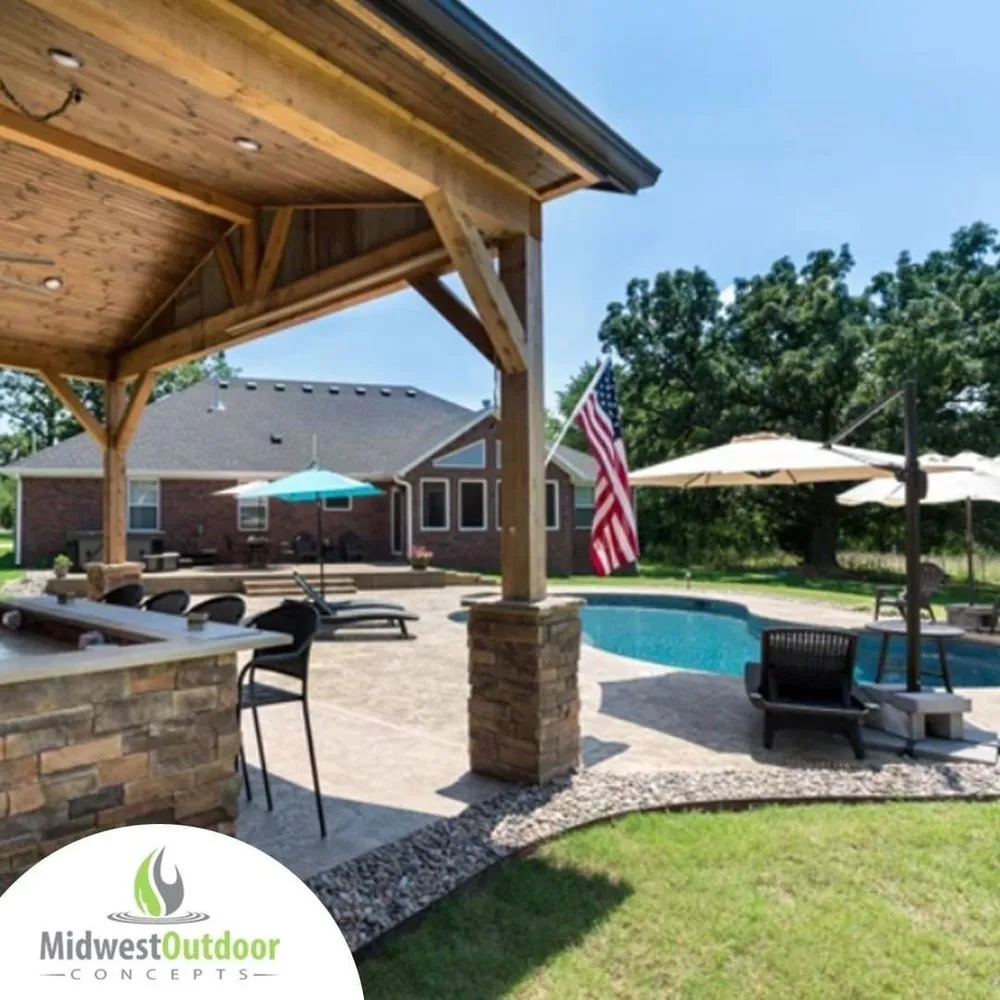 Expert lawn mowing service in Rogers, AR by Midwest Outdoor Concepts