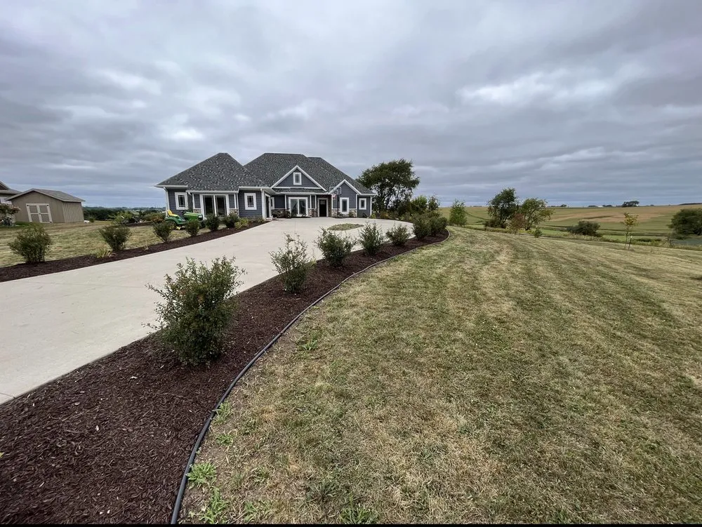 Local landscape installation in Cashton, WI by Midwest Property Renovation