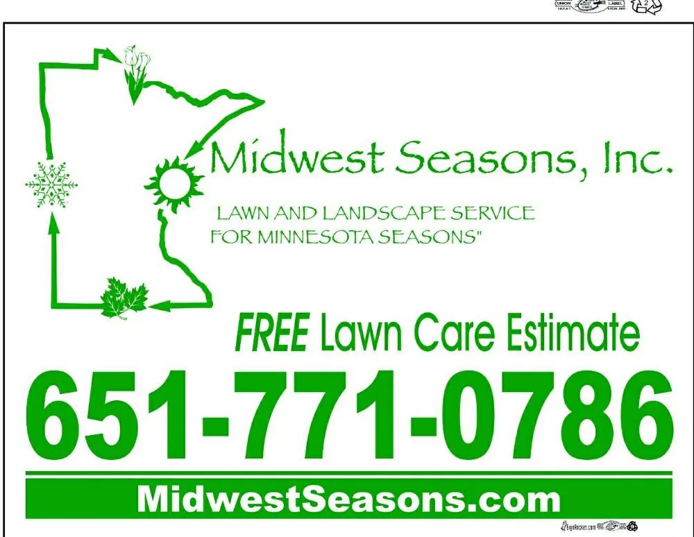 Expert lawn mowing service in Houlton, WI - Midwest Seasons