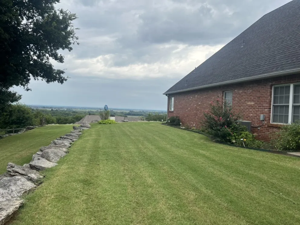 Reliable garden landscaping for beautiful yards in Broken Arrow, OK by Mighty Fast Junk and Lawn Care