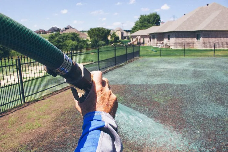 Custom garden landscaping in Fort Worth, TX - Mighty Green Hydromulch