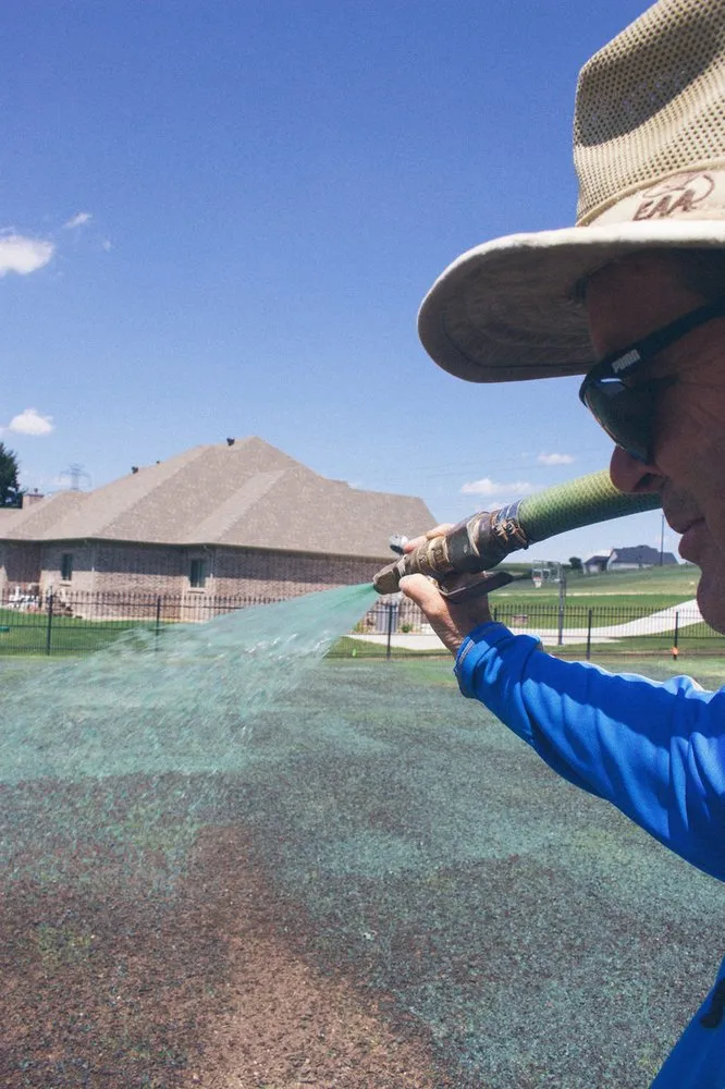 Local garden landscaping in Fort Worth, TX - Mighty Green Hydromulch