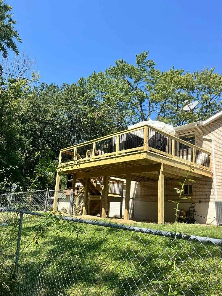 Trusted yard maintenance for beautiful yards in Litchfield, IL by Mighty Handz Does It All