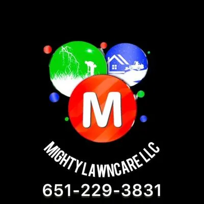 Mighty Lawn Care And Snow Removal Logo