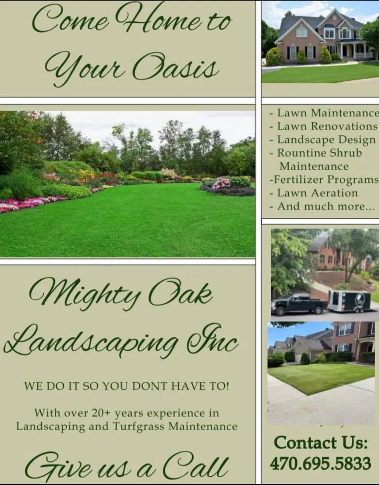 Local garden landscaping for outdoor upgrades in Suwanee, GA by Mighty Oak Landscaping