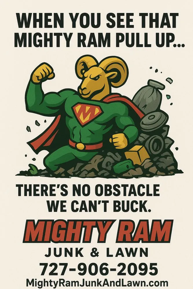 Custom residential landscaping for residential properties across St. Petersburg, FL - Mighty Ram