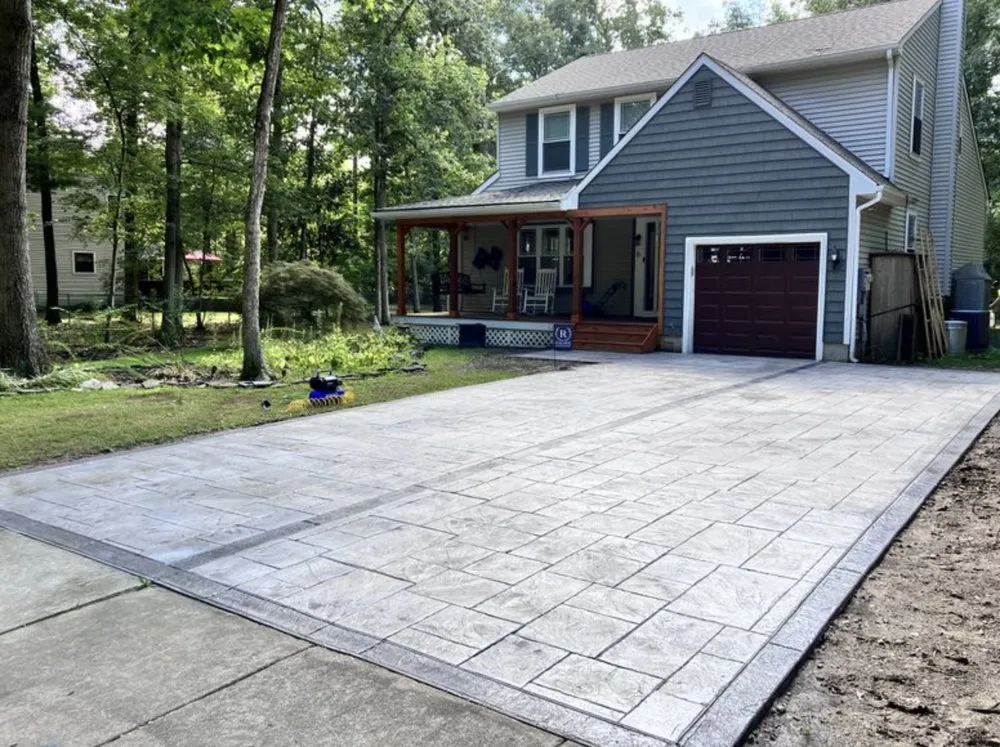 Custom lawn mowing service for homes across Charlotte, NC - Mighty Rock Concrete