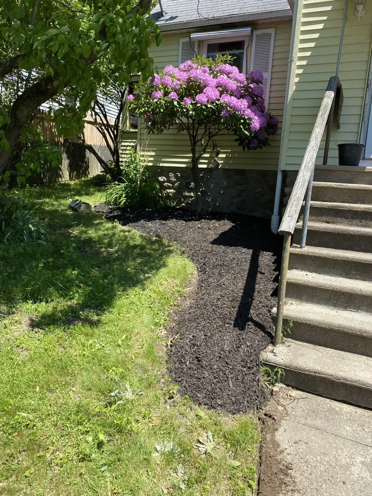 Top-rated residential landscaping with custom design in Waterbury, CT by Mighty Solutions