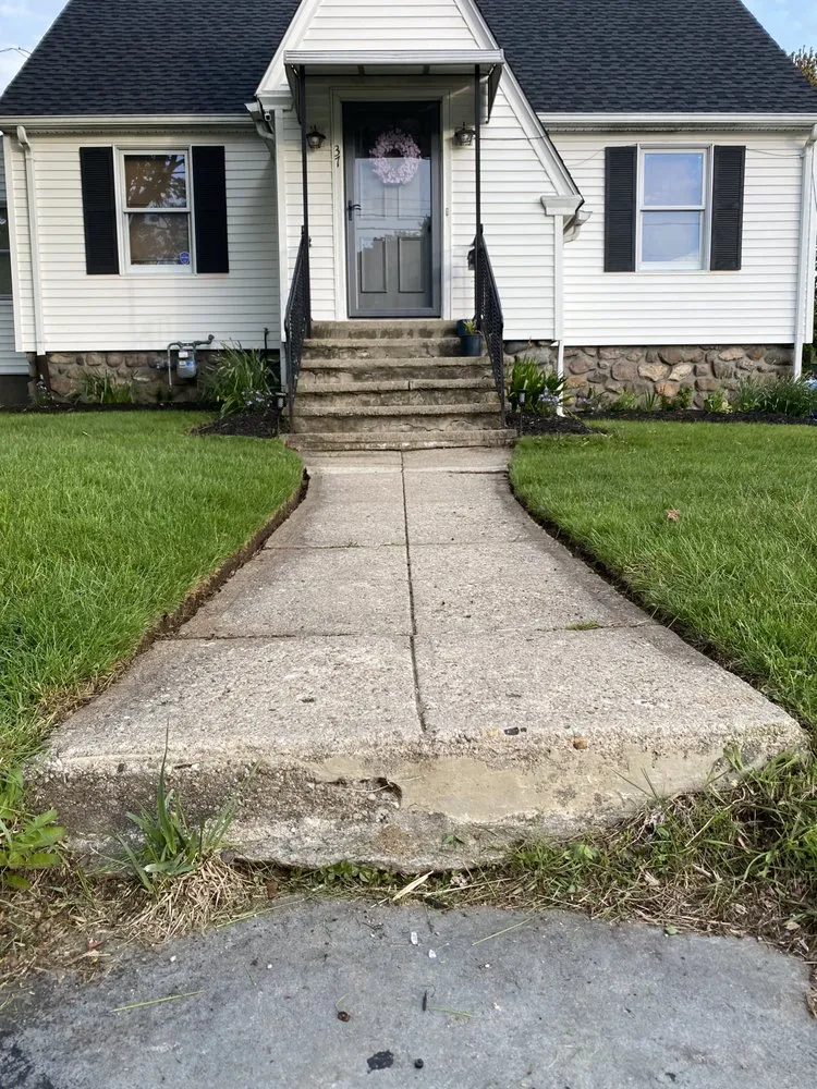 Custom residential landscaping for outdoor upgrades in Waterbury, CT by Mighty Solutions