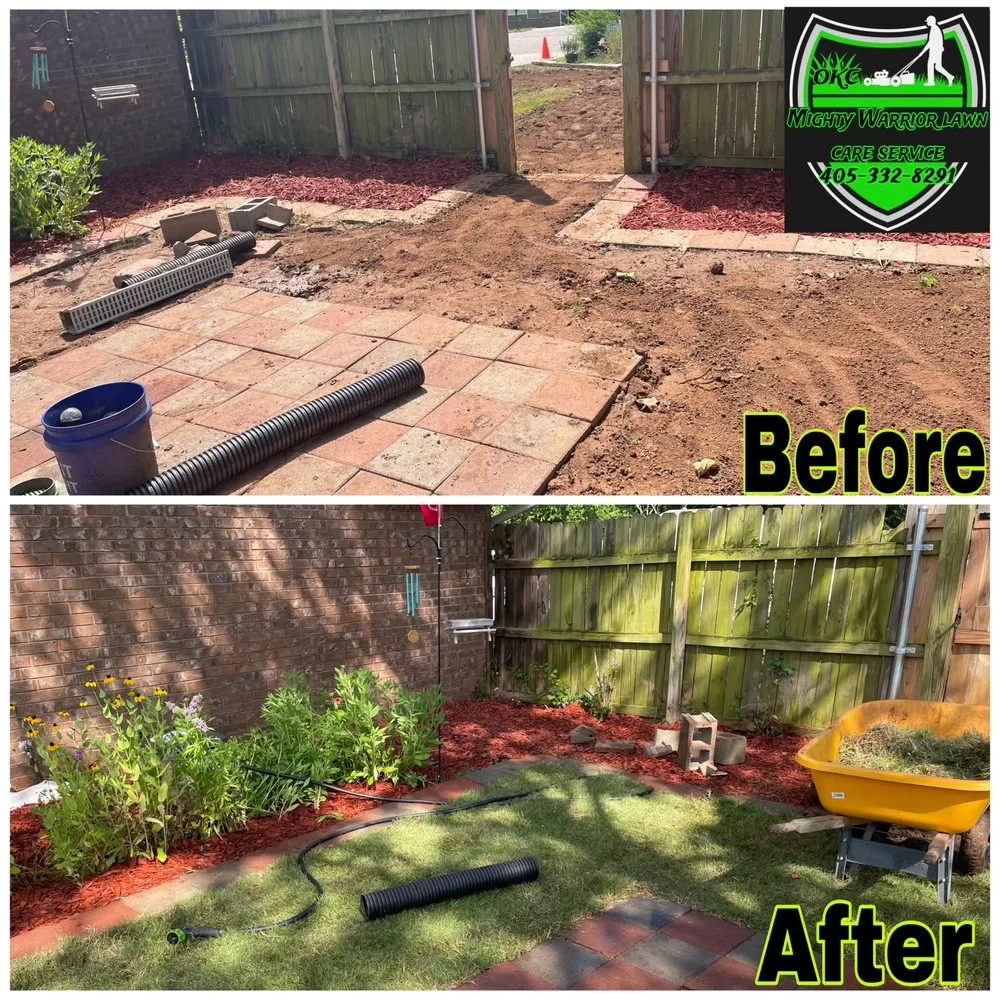Trusted yard maintenance in Shawnee, OK - Mighty Warrior Lawn Care Service