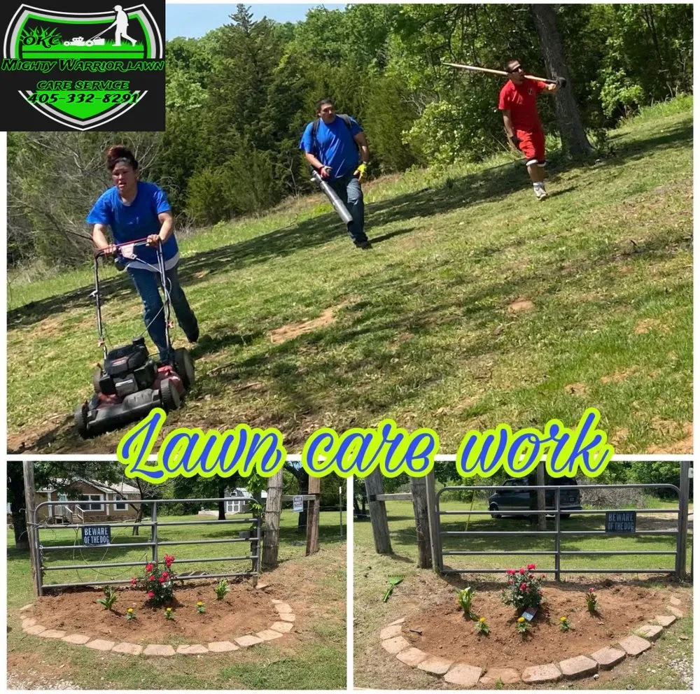 Top-rated lawn care service for outdoor upgrades across Shawnee, OK - Mighty Warrior Lawn Care Service