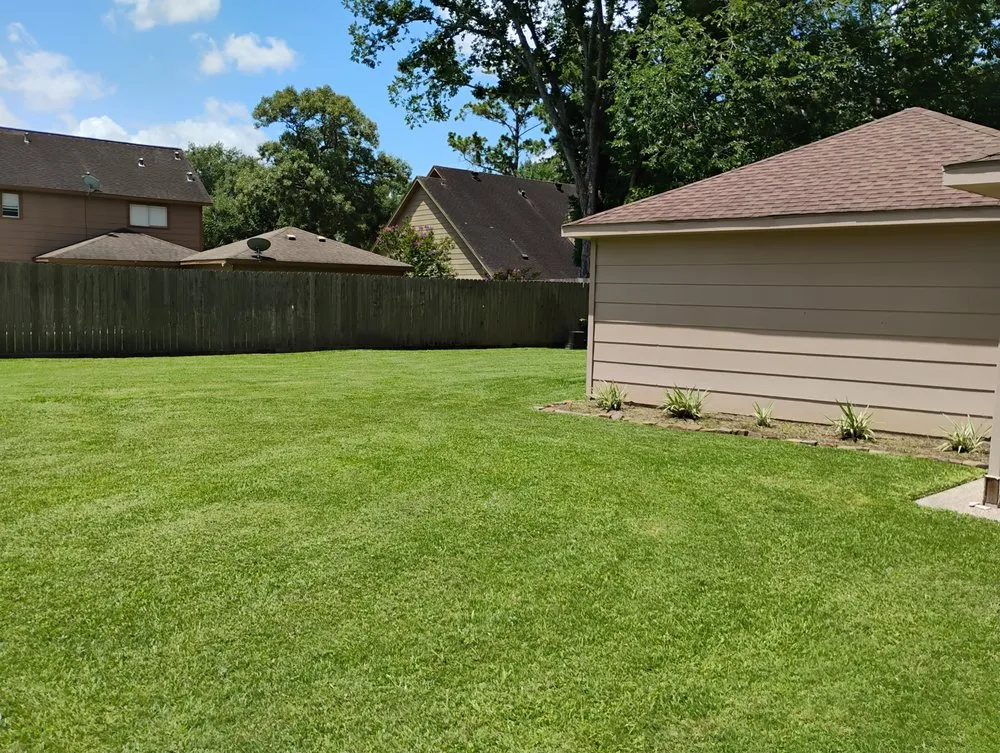 Local landscape design in New Caney, TX by Migos Home Repair