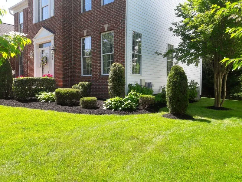 Custom landscape installation in Lanham, MD - Miguel Laguna Lawn Services