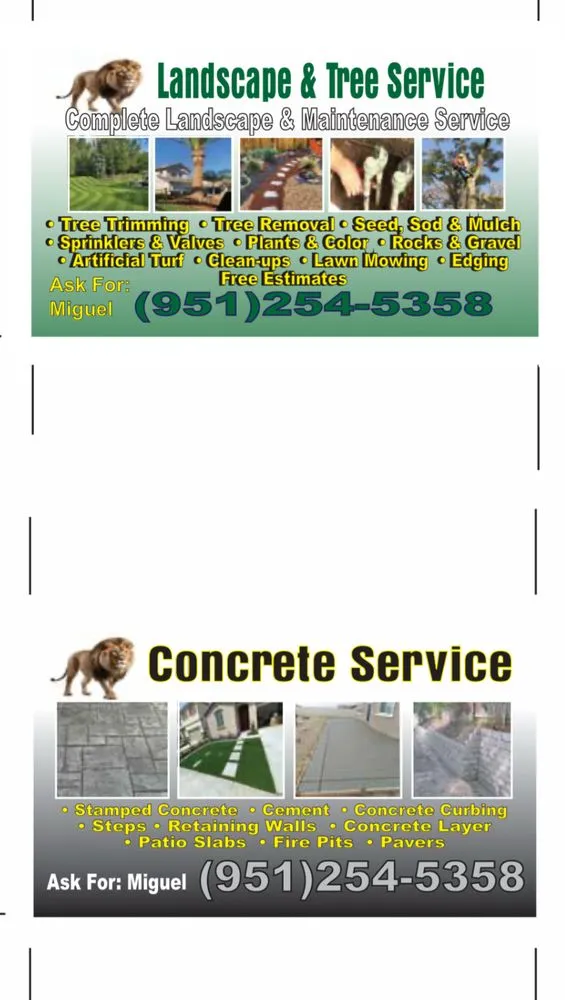 Affordable garden landscaping for year-round maintenance across Homeland, CA - Miguel Landscape & Concrete