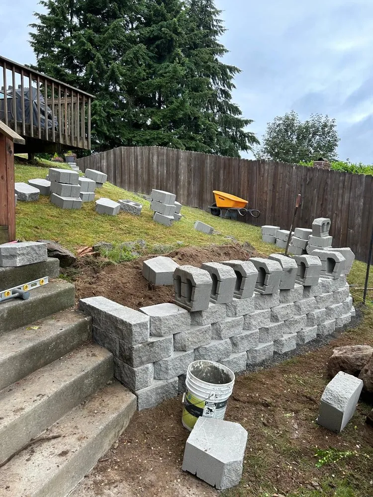 Professional landscape installation for residential properties across Belfair, WA - Miguel Landscaping