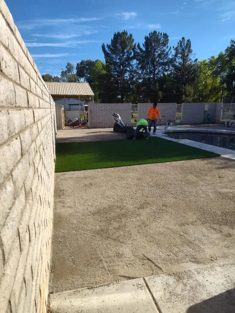 Affordable lawn mowing service experts serving Casa Grande, AZ - Miguel Molina Hardscaping