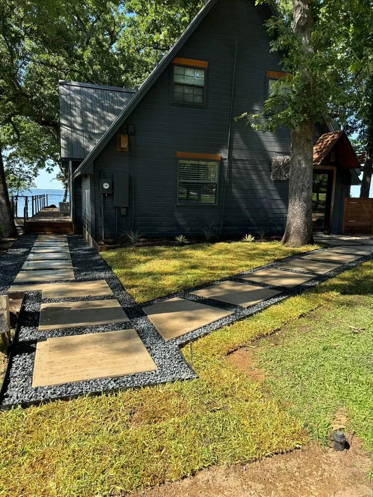 Professional lawn care service for outdoor upgrades in Corsicana, TX by Miguels Custom Landscape