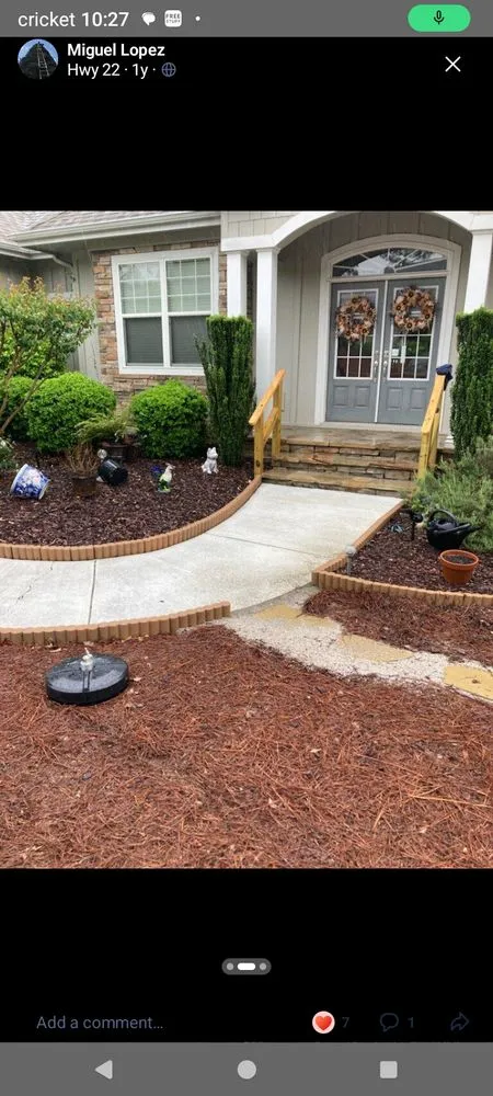 Trusted residential landscaping in Carthage, NC - Miguels Details Landscape