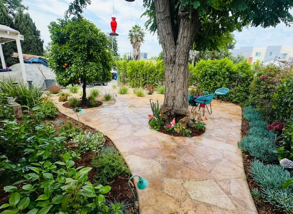 Custom garden landscaping in Altadena, CA - Miguel's Gardening Service
