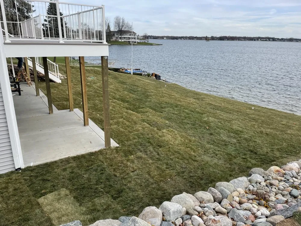 Expert lawn mowing service with custom design in Adrian, MI by Miguel’s Grounds Maintenance